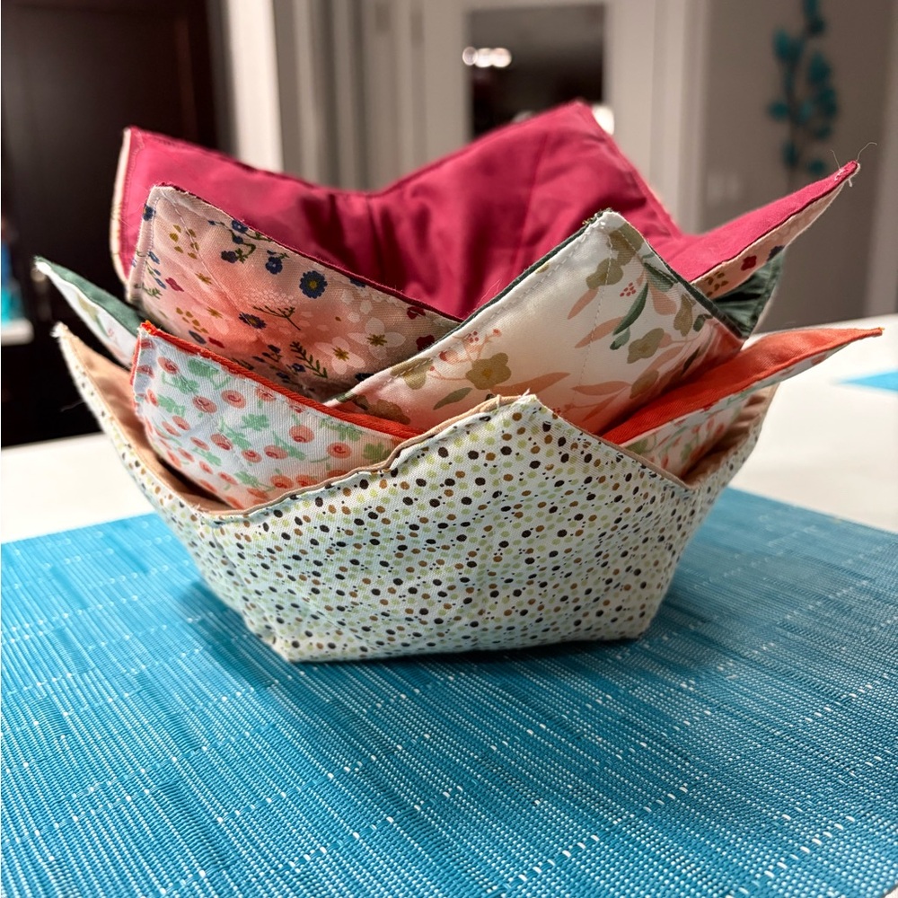 Handmade Cozie Bowls - Set of 4